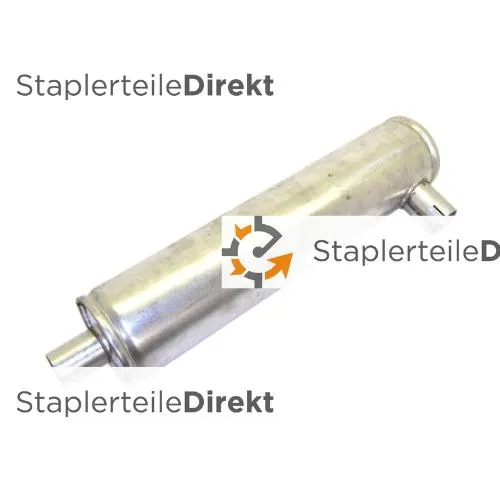 Auspuffrohr / Schalldämpfer für Clark-Samsung - Länge 565 mm