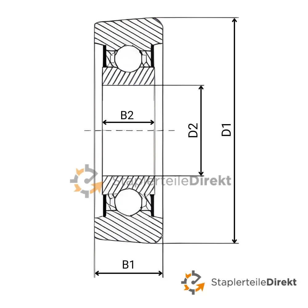 Mastrolle für Jungheinrich ESC 214/216Z (50011347)