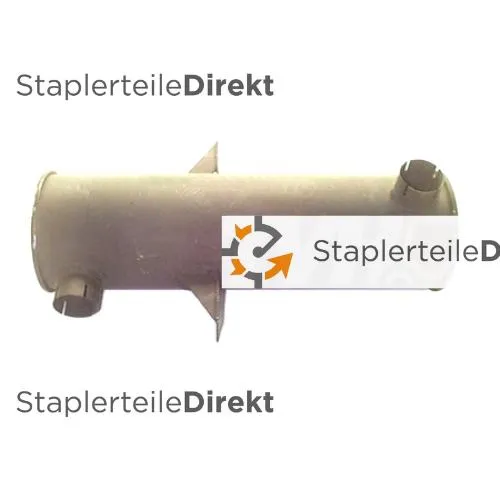 Auspuffrohr / Schalldämpfer für Clark-Samsung - Länge 530 mm