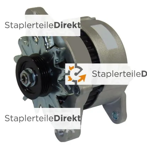 Lichtmaschine für Lugli 12 V (Aufhängung 25x12x22 mm) Außendurchmesser Riemenscheibe 72,5 mm