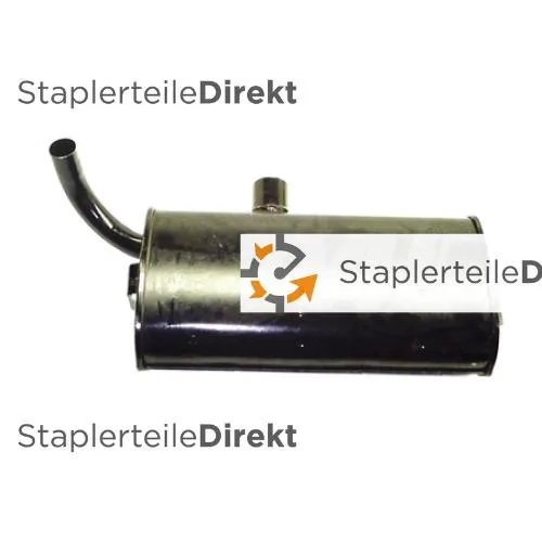Auspuffrohr / Schalldämpfer für Jungheinrich-Steinbock - Länge 380 mm