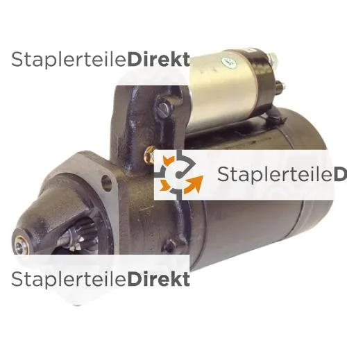 Anlasser (Starter) für Linde 12 V Länge 256 mm 9 Zähne