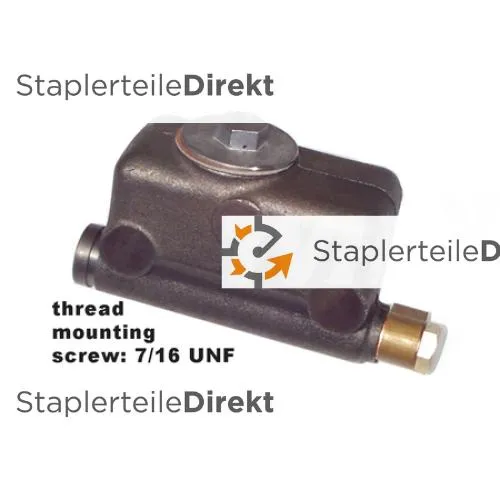 Hauptbremszylinder für Clark Samsung Länge 132 mm ø Kolben 19 mm Hauptbremszylinder für Clark Samsung Länge 132 mm ø Kolben 19 mm