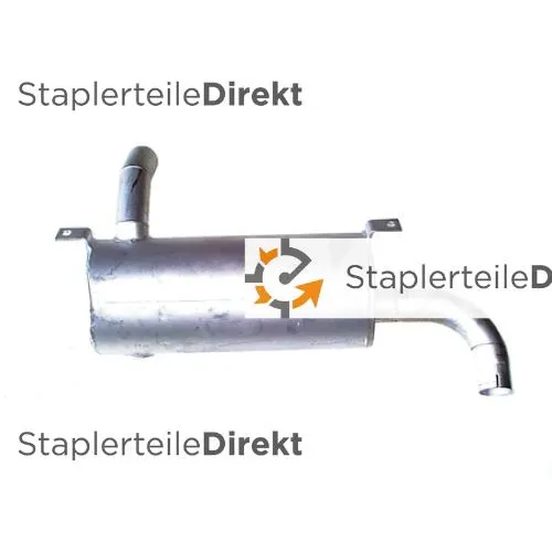Auspuffrohr / Schalldämpfer für Komatsu - Länge 420 mm
