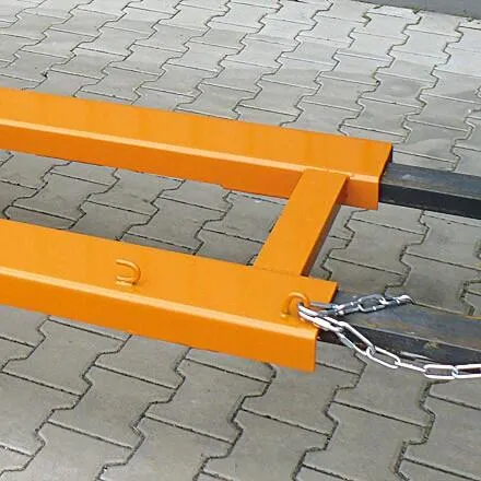 Schneeschieber, Schildbreite 2400 mm,  reinorange, gummi