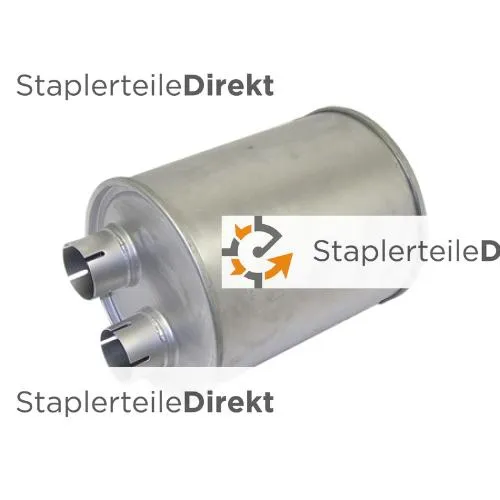 Auspuffrohr / Schalldämpfer für Jungheinrich-Steinbock - Länge 250 mm