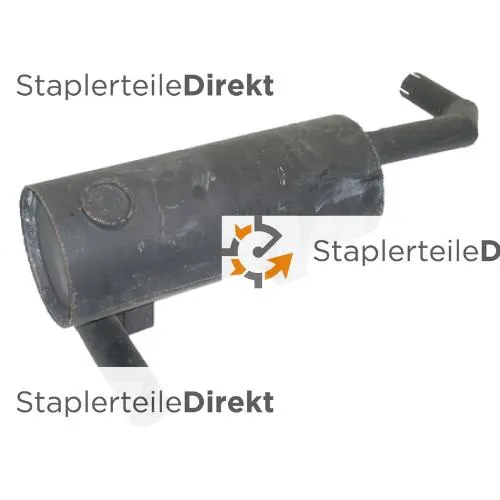 Auspuffrohr / Schalldämpfer für Komatsu - Länge 423 mm