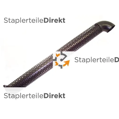 Auspuffrohr / Schalldämpfer für Jungheinrich-Steinbock - Länge 1000 mm