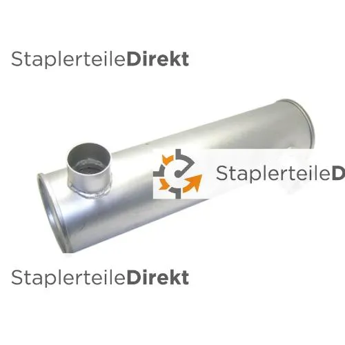 Auspuffrohr / Schalldämpfer für Harlan - Länge 510 mm