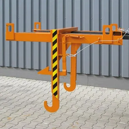 Kippgeschirr für Stapler und Kran, 2029.10 reinorange , hydraulisch