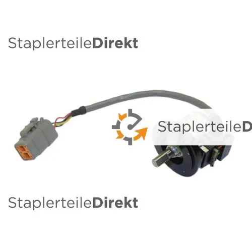 Drehwinkelsensor für Crown Achslänge 14 mm Achsendurchmesser 6,3 mm