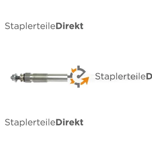 Glühkerze für Perkins 12 V Länge 134,7 mm SW 10