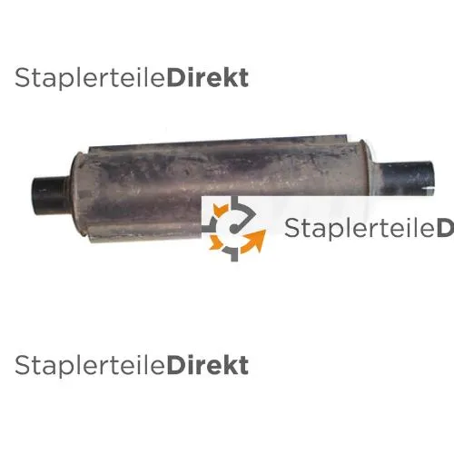 Auspuffrohr / Schalldämpfer für Clark-Samsung - Länge 590 mm