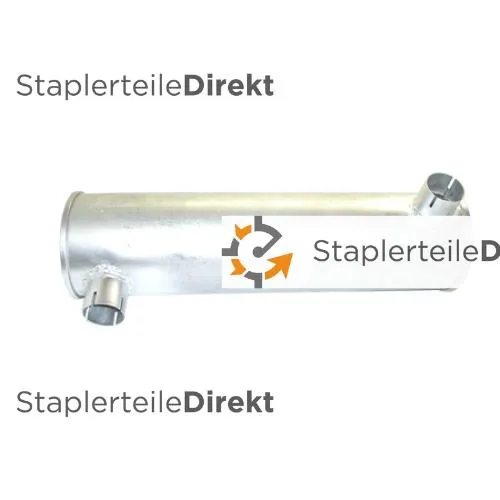 Auspuffrohr / Schalldämpfer für Clark-Samsung - Länge 550 mm