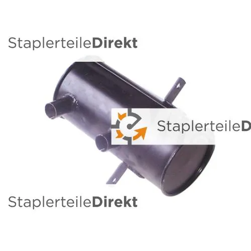 Auspuffrohr / Schalldämpfer für Hyster - Länge 380 mm