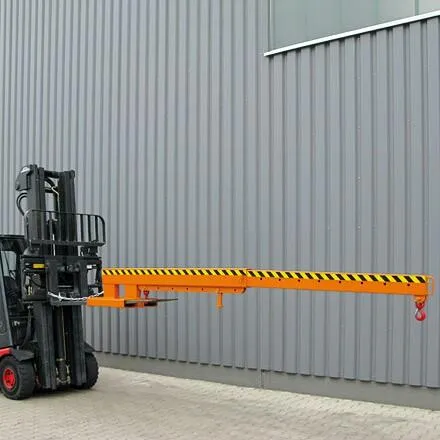 Kranarm teleskopierbar, 2500 kg,  reinorange