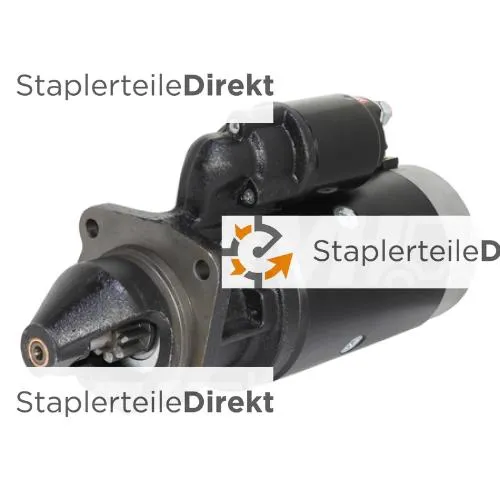 Anlasser (Starter) für Smv konecranes 12 V Länge 216 mm 9 Zähne