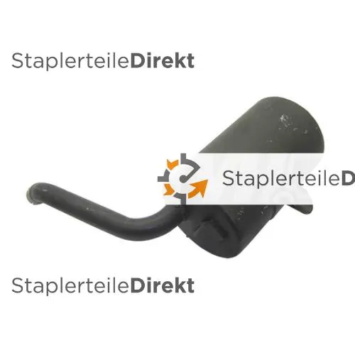 Auspuffrohr / Schalldämpfer für Hyundai - Länge 348 mm
