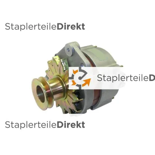 Lichtmaschine für Moffet 12 V (Aufhängung 56,2x20 mm) Außendurchmesser Riemenscheibe 67,5 mm