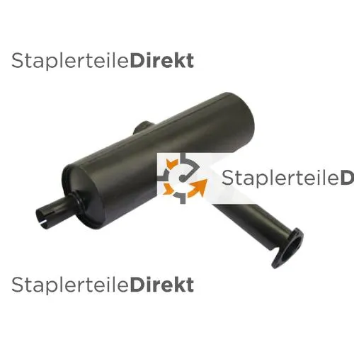 Auspuffrohr / Schalldämpfer für Hyster - Länge 510 mm