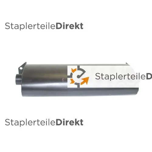Auspuffrohr / Schalldämpfer für Coventry  Climax - Länge 382 mm