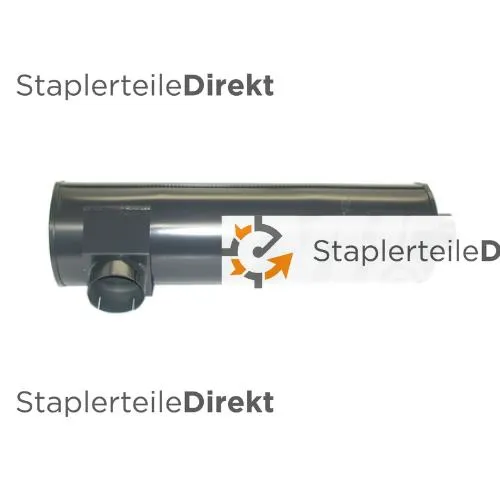 Auspuffrohr / Schalldämpfer für Kalmar - Länge 850 mm