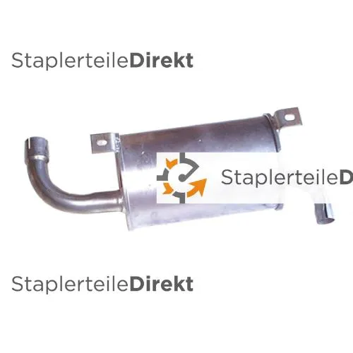 Auspuffrohr / Schalldämpfer für Komatsu - Länge 292 mm