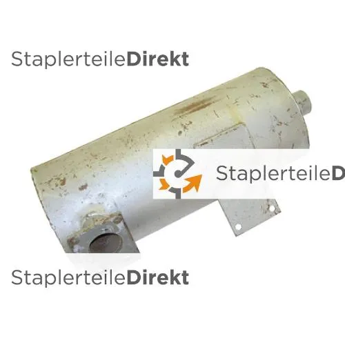 Auspuffrohr / Schalldämpfer für Hyster - Länge 455 mm