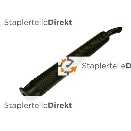 Auspuffrohr / Schalldämpfer für Bt - Länge 960 mm