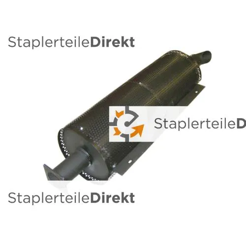 Auspuffrohr / Schalldämpfer für Fantuzzi - Länge 1040 mm