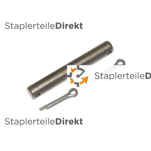 Kettenbolzen für Flyerkette 4 x 6 für Linde mit Schlauchführung Teilung 25,40 mm (1 Zoll)
