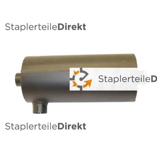 Auspuffrohr / Schalldämpfer für Hyster - Länge 400 mm