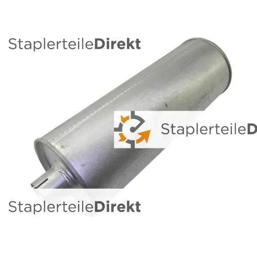 Auspuffrohr / Schalldämpfer für Dieci - Länge 550 mm