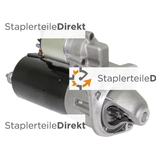 Anlasser (Starter) für Komatsu 12 V Länge 240 mm 10 Zähne