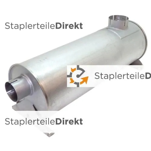 Auspuffrohr / Schalldämpfer für Kalmar - Länge 850 mm