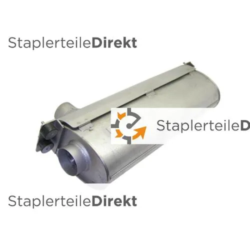 Auspuffrohr / Schalldämpfer für Kalmar - Länge 800 mm