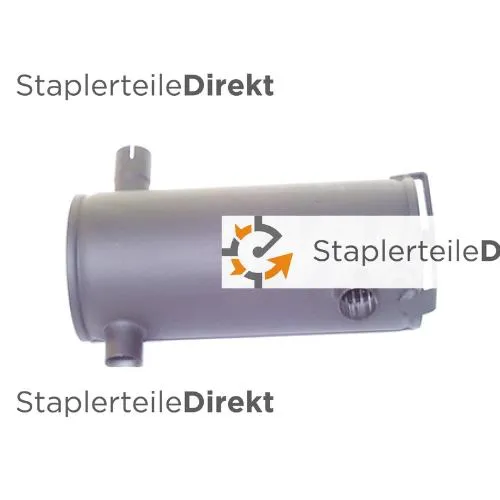 Auspuffrohr / Schalldämpfer für Hyster - Länge 403 mm