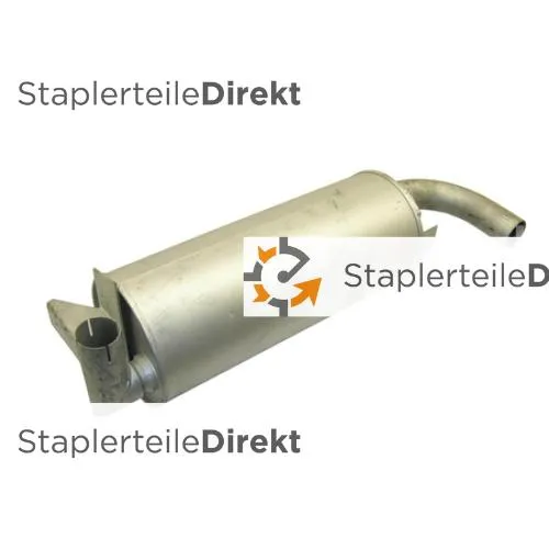 Auspuffrohr / Schalldämpfer für Heli - Länge 500 mm