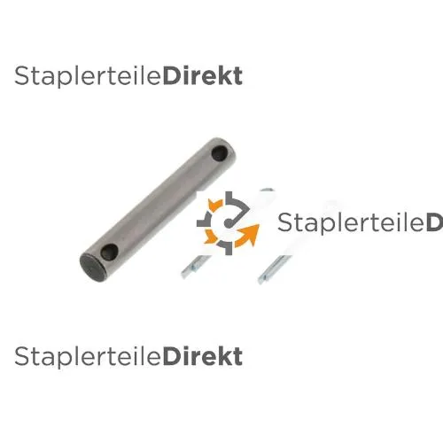 Kettenbolzen für Flyerkette 4 x 5 für Linde mit Schlauchführung Teilung 25,40 mm (1 Zoll)