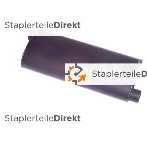 Auspuffrohr / Schalldämpfer für Hyster - Länge 490 mm