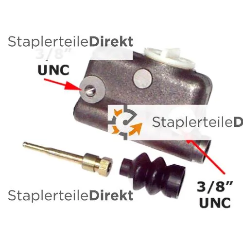 Hauptbremszylinder für Caterpillar Länge 131,5 mm ø Kolben 19 mm