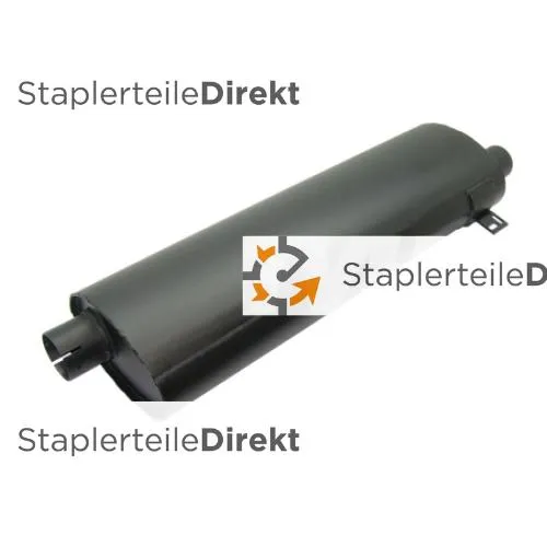 Auspuffrohr / Schalldämpfer für Hyster - Länge 840 mm