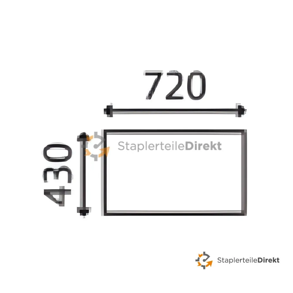 Frontscheibe unten für Kubota KX101-3