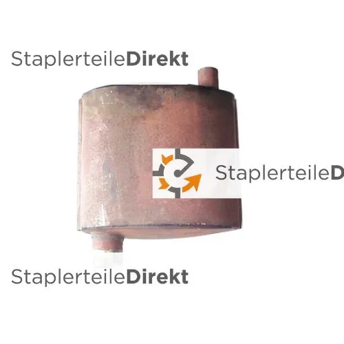 Auspuffrohr / Schalldämpfer für Hyster - Länge 320 mm