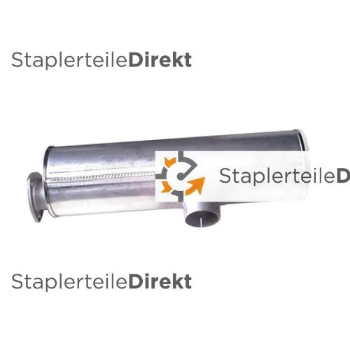 Auspuffrohr / Schalldämpfer für Kalmar - Länge 890 mm