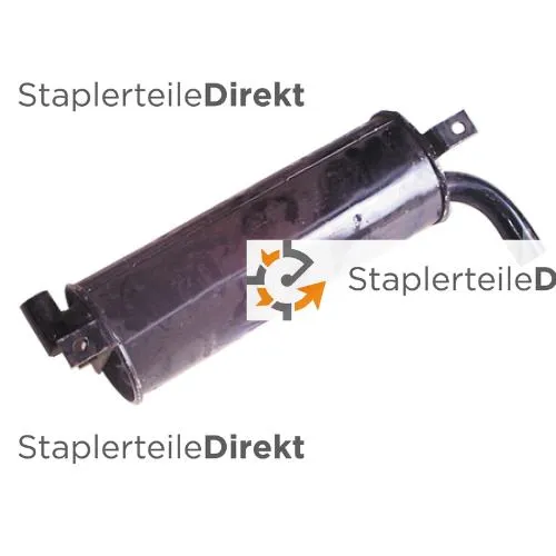 Auspuffrohr / Schalldämpfer für Jungheinrich-Steinbock - Länge 430 mm
