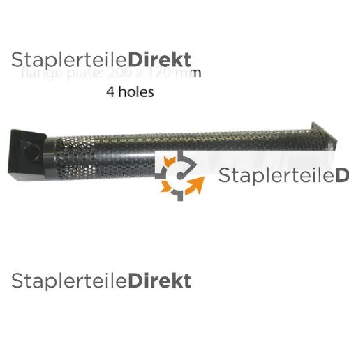 Auspuffrohr / Schalldämpfer für Jungheinrich-Steinbock - Länge 865 mm