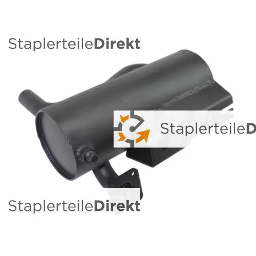Auspuffrohr / Schalldämpfer für Bobcat - Länge 330 mm