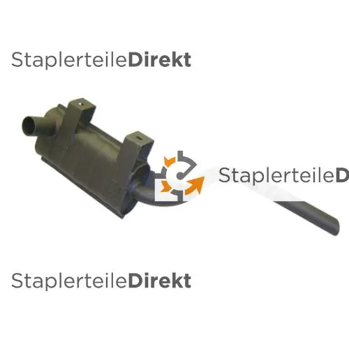 Auspuffrohr / Schalldämpfer für Ausa - Länge 320 mm
