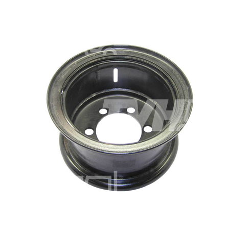 MW 15301 Felge 15 Zoll - Stahlfelge Schwarz 4-Loch Für Auto & Fahrzeug